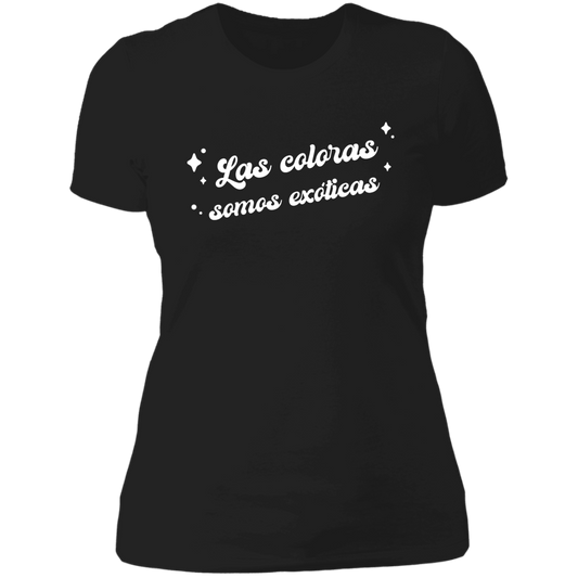 Ladies' T-Shirt Las coloras somos exóticas