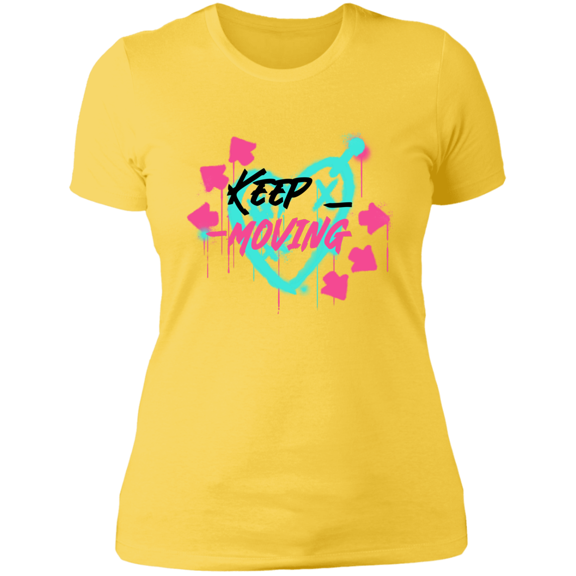 Keep moving Ladies' T-Shirt